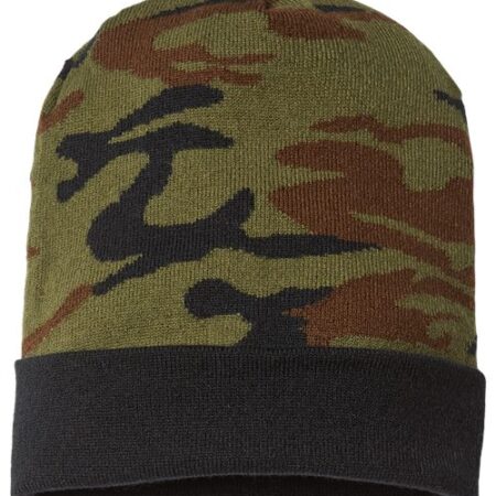 USA-Made Camo Cuffed Beanie