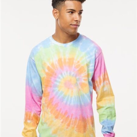 Unisex Tie-Dyed Long Sleeve T-Shirt