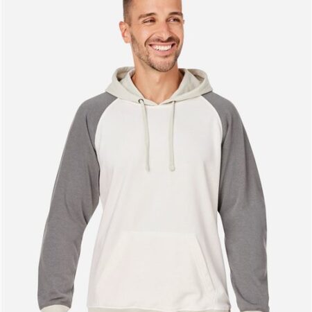 Unisex Vintage Tricolor Hooded Sweatshirt