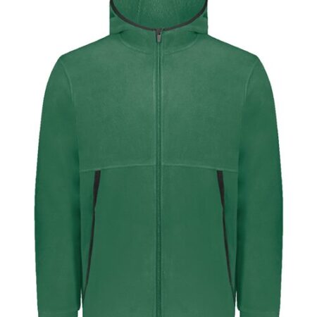Unisex Eco Revive™ Polar Fleece Hooded Full-Zip Jacket