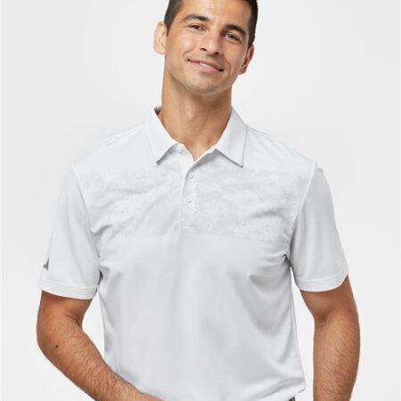 Men's Camo Chest Print Polo