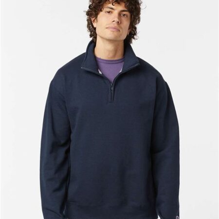 Unisex Powerblend® Quarter-Zip Pullover