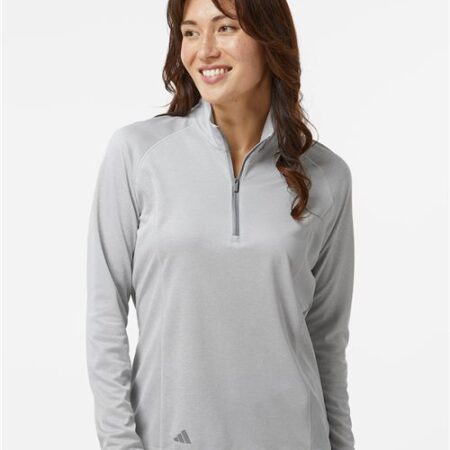 Women's Space Dyed Quarter-Zip Pullover