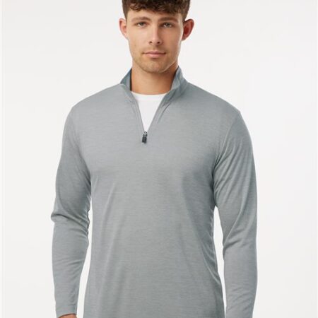 Men's Pro-Lock Performance Mélange Quarter-Zip Pullover