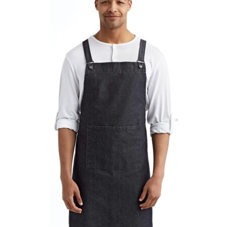Cross Back Barista Bib Apron