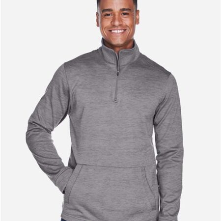 Men's Newbury Mélange Fleece Quarter-Zip Pullover