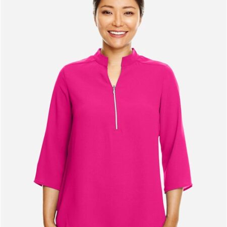 Women's Perfect Fit™  Three-Quarter Sleeve Crepe Tunic
