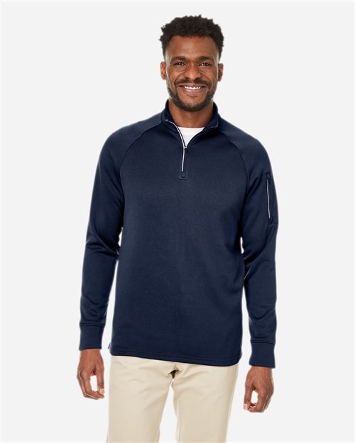 Unisex Fusion ChromaSoft™ Fleece Quarter-Zip Pullover