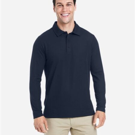Men's Fusion ChromaSoft™ Long Sleeve Pique Polo