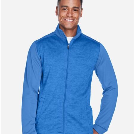 Men's Newbury Colorblock Mélange Fleece Full-Zip jacket