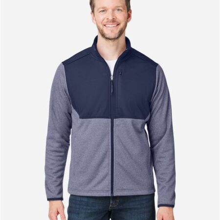 Men's Venture Heathered Stripe Hybrid Jacket