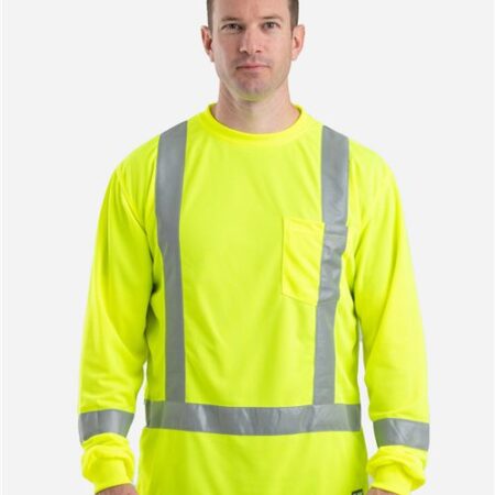 Men's Hi-Vis Class 3 Performance Pocket T-Shirt
