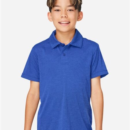 Youth Zone Sonic Heather Performance Polo