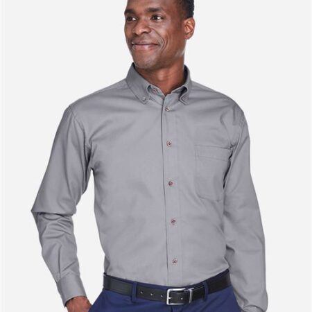 Men's Tall Easy Blend™ Twill Dress Shirt