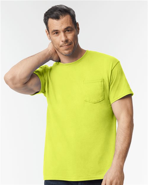 Unisex DryBlend® Pocket T-Shirt