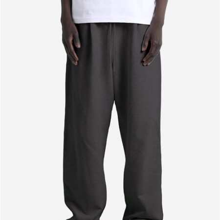 Unisex Garment-Dyed Pleated Fleece Pants
