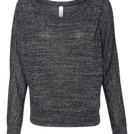 Women’s Flowy Off Shoulder Long Sleeve Tee