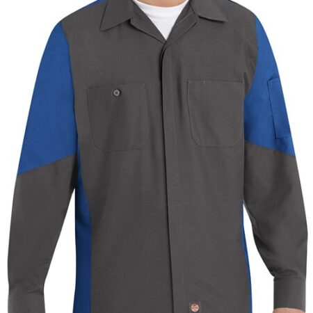 Men's Long Sleeve Automotive Crew Shirt