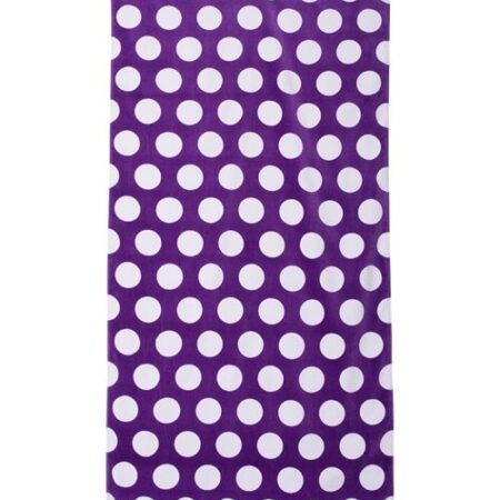 Polka Dot Velour Beach Towel