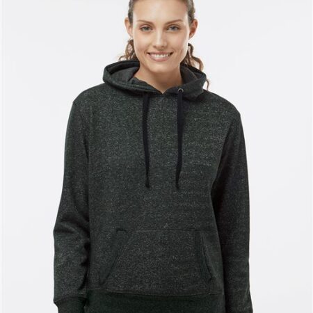 Women’s Glitter French Terry Hooded Sweatshirt