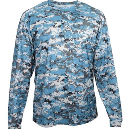 Men's Digital Camo Long Sleeve T-Shirt