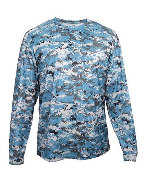 Men's Digital Camo Long Sleeve T-Shirt