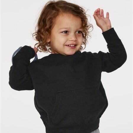 Toddler Special Blend Hooded Raglan Sweatshirt