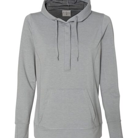 Women’s Omega Stretch Snap-Placket Hooded Sweatshirt