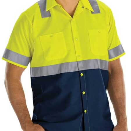 Men's Tall Enhanced & Hi-Visibility Work Shirt