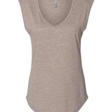 Women's Festival Sleeveless Deep V-Neck T-Shirt