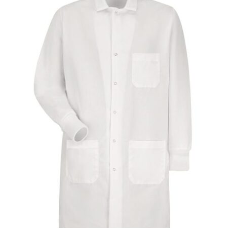 Unisex Poplin Specialized Cuffed Lab Coat