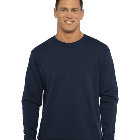 Unisex Santa Barbara Pocket Crewneck Sweatshirt