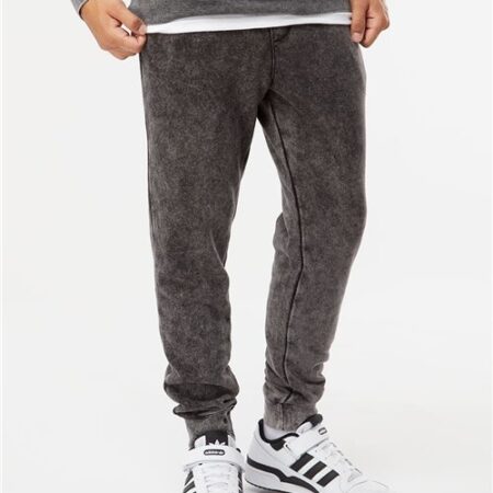 Unisex Mineral Wash Fleece Sweatpants