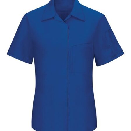 Women's Performance Plus Short Sleeve Shop Shirt with Oilblok Technology