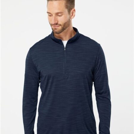 Men's Lightweight Mélange Quarter-Zip Pullover