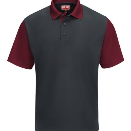 Men's Performance Knit Color-Block Polo