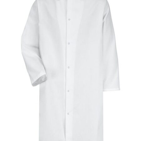 Unisex Gripper - Front Butcher Frock - No Pockets
