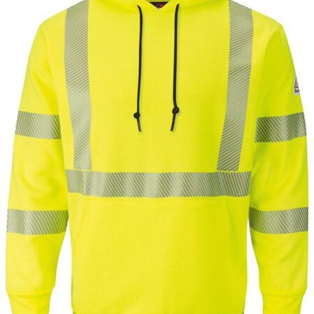 Men's Hi-Visibility Hooded Sweatshirt