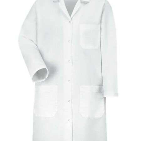 Women's Gripper Front Lab Coat