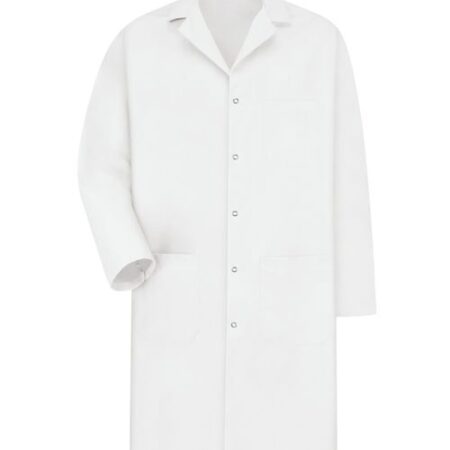 Unisex Tall Gripper Front Lab Coat