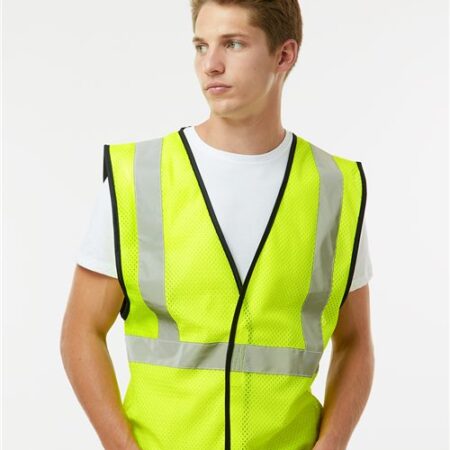 Unisex Hook-and-Loop Mesh Vest