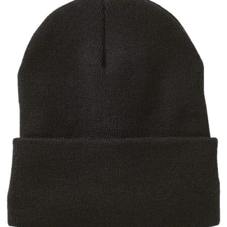 12" Jersey Lined Cuffed Beanie