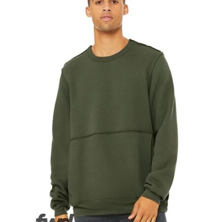 FWD Fashion Raw Seam Crewneck Sweatshirt