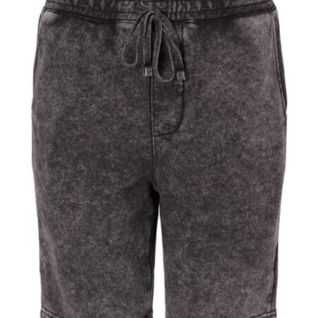 Unisex Mineral Wash Fleece Shorts