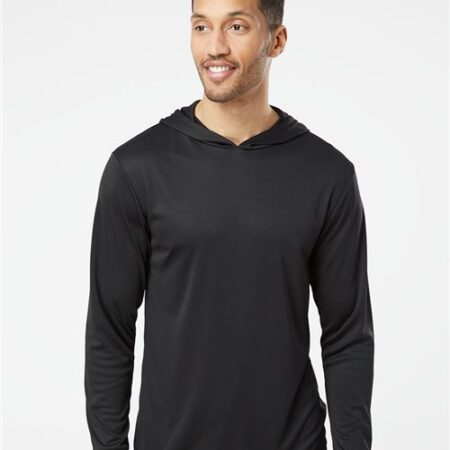 Unisex Bahama Performance Hooded Long Sleeve T-Shirt