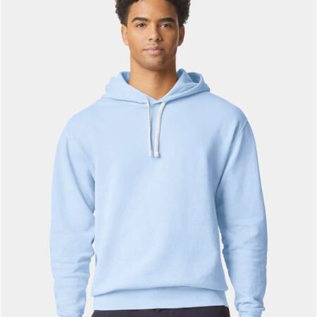 Unisex Garment-Dyed Lightweight Fleece Hooded Sweatshirt