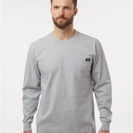 Men's Tall Traditional Heavyweight Long Sleeve T-Shirt