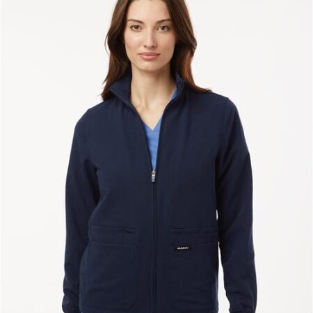 Women's Ceri Essential Full-Zip 6-Pocket Scrub Jacket