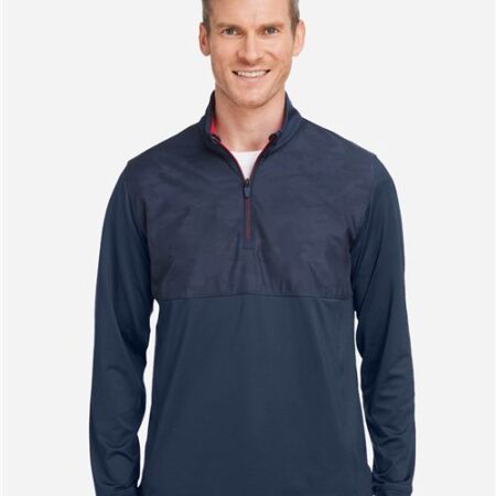 Men's Volition Camo Cover Quarter-Zip Pullover
