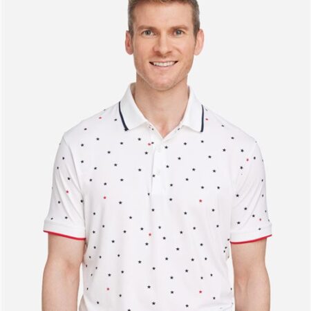 Men's Volition Skylight Patriotic Polo